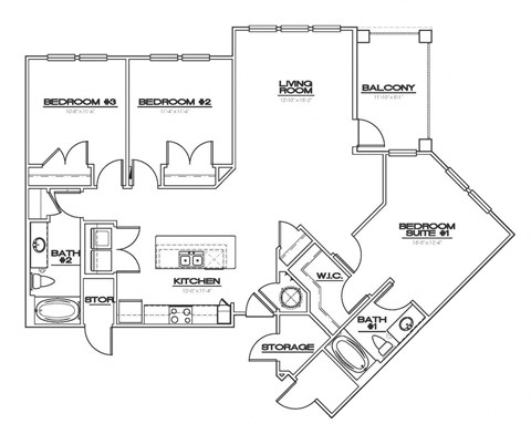a drawing of a floor plan of a house